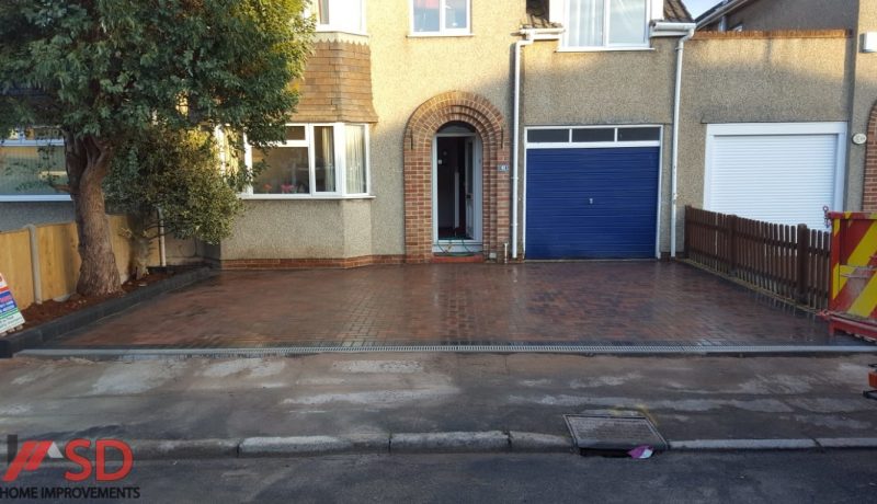 New Block Paved Driveway Installed in Bristol