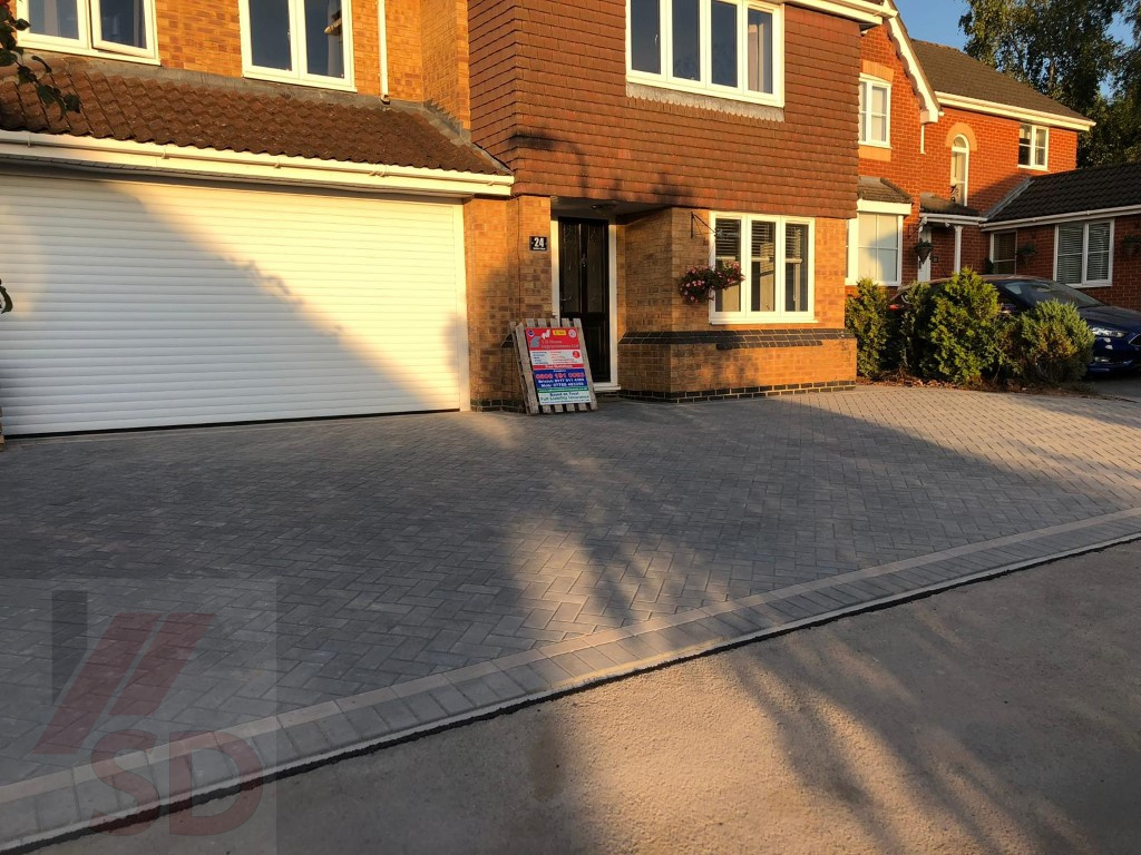 New Driveway Block Paved by SD Home Improvements in Yate, Bristol