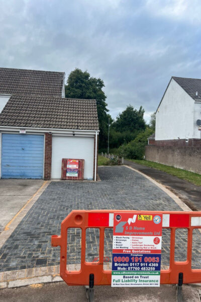 Charcoal Block Paving Driveway Installation In Yate, Bristol (4)