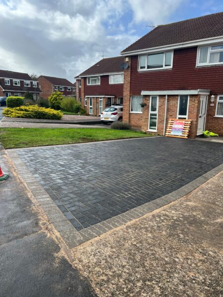 Block Paving Driveway Installation In Longwell Green, Bristol (6)