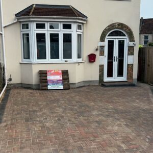 Block Paving Driveway with Matching Step in Fishponds, Bristol