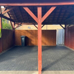 New Block Paving Driveway Under Carport in Bradley Stoke, Bristol