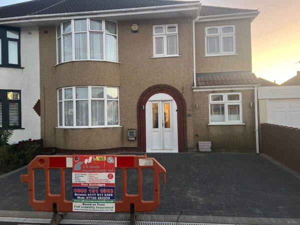 Block Paving Driveway Replacement In Downend, Bristol (4)