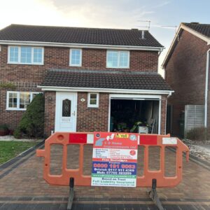 New Block Paving Driveway in Downend, Bristol