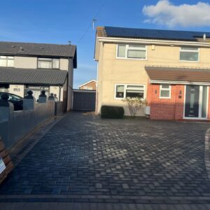 New Block Paving Driveway in Portishead